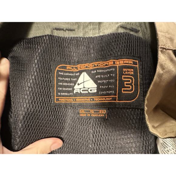 Nike ACG All Conditions Gear Men’s Bibs Tan SZ XL - Picture 6 of 16